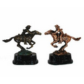 Remington Escape Copper or Bronze Figurine - 5"w x 5.75"h